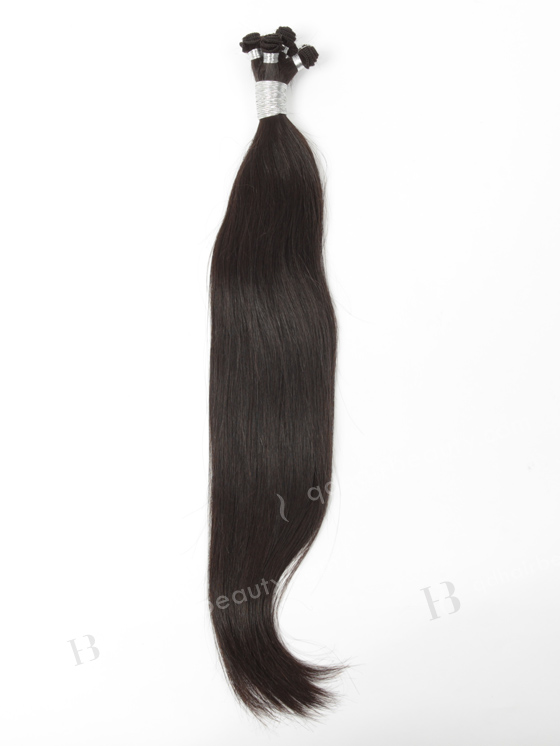 In Stock Brazilian Virgin Hair 20" Silky Straight Natural Color Hand-tied Weft SHW-023